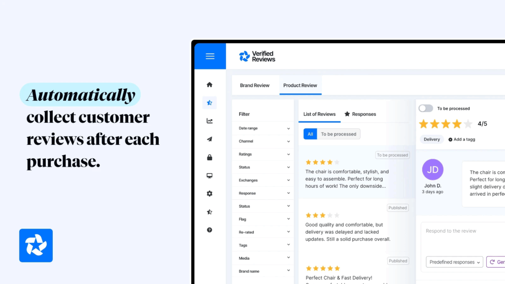 customer review software